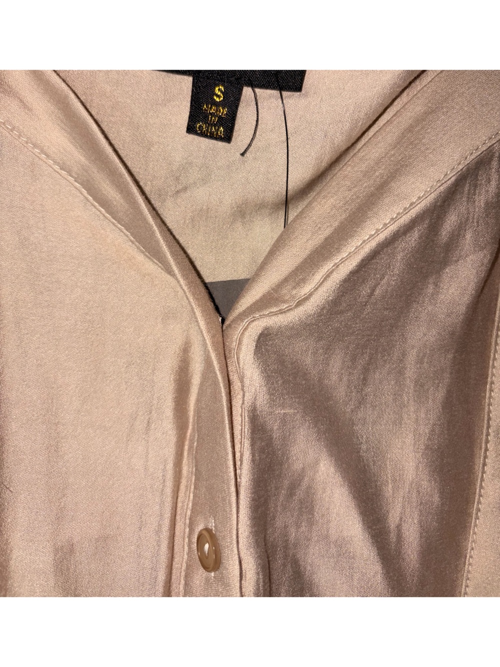 *BRAND NEW* Diva Boutique Online Taupe Small Energetic Feel Long Top - Picture 4 of 11